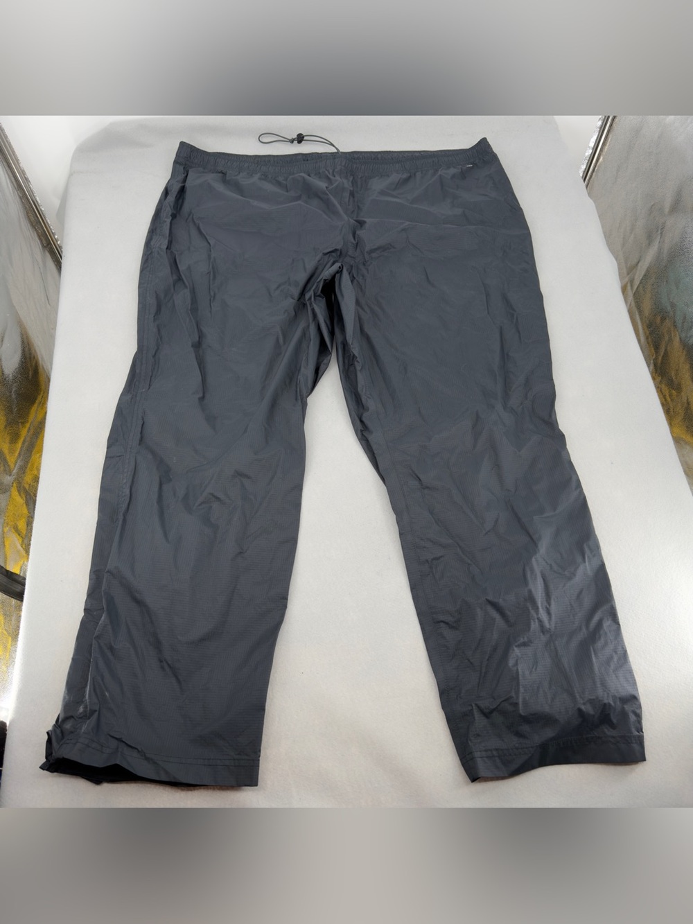 L.L. Bean Black Shell Rain Pants 3X Mens